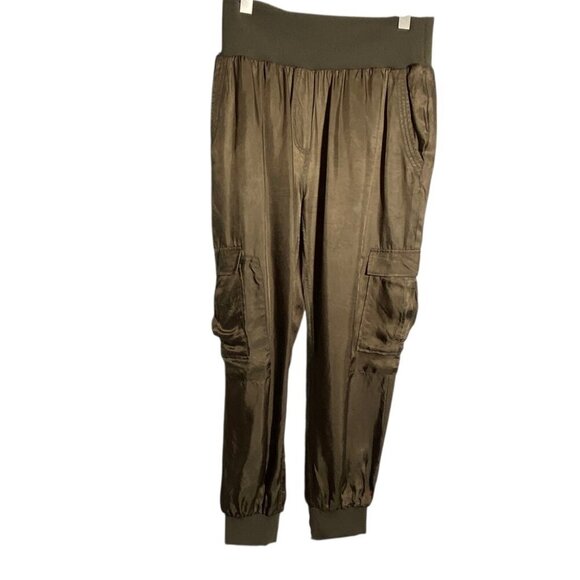 Cinq a Sept Tous Les Jours Giles Pants in Olive Green - Picture 3 of 7